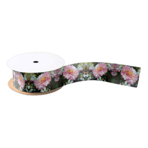 Ruban En Satin Maisy en rose