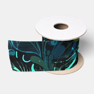 Ruban En Satin Mandala Abstrait 3