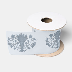 Ruban En Satin Marie Antoinette Mariage Rococo Dusty Blue
