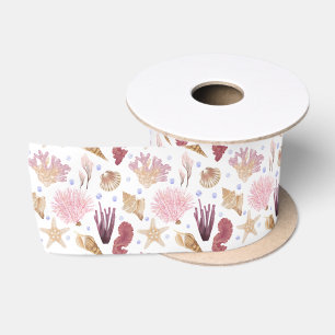 Ruban En Satin Marine Life Series Design 23