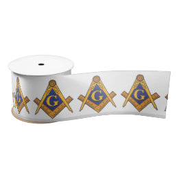 RUBAN EN SATIN MASSE