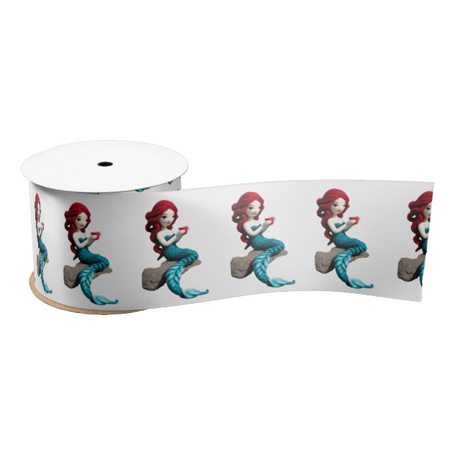 Ruban En Satin Mermaid Relaxant Avec Boisson Thunder_Cove (Bobine)