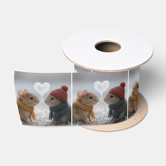 Ruban En Satin Mice With a Frosty Heart (Bobine)
