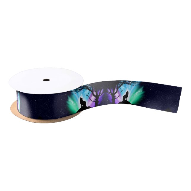 Ruban En Satin Midnight Howl (Bobine)