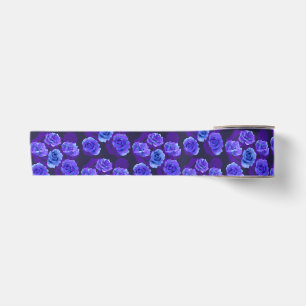 Ruban En Satin Mikitiez bleu rose fleur valentine imaginaire roch
