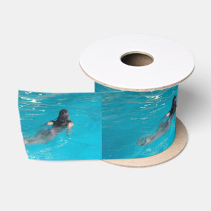 Ruban En Satin Modèle féminin natation Thunder_Cove