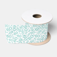 Moderne motif de numéro pour 60e anniversaire sarc