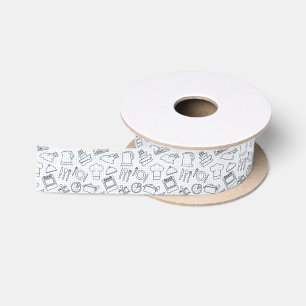 Ruban En Satin Motif 4 de cuisine