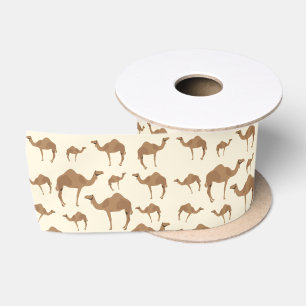 Ruban En Satin Motif animal chameau