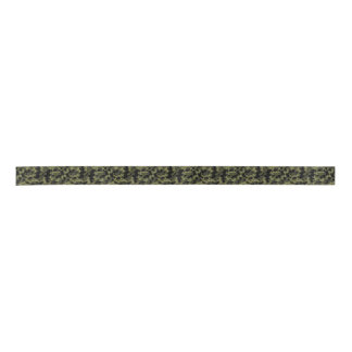Ruban En Satin Motif Camo