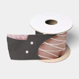 Ruban En Satin Motif de coeur 35