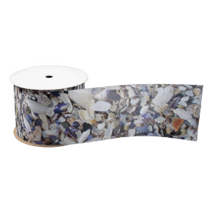 Ruban En Satin Motif de coquillages