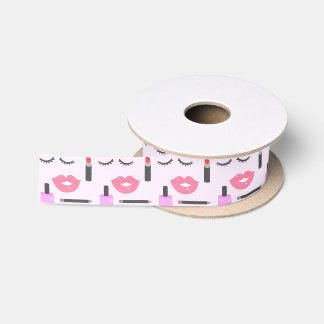 Ruban En Satin Motif de maquillage