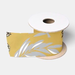 Ruban En Satin Motif de Noël, Pine Snow 6