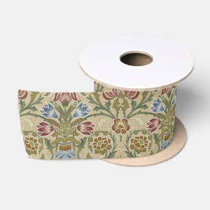 Ruban En Satin Motif de papier peint floral brocart de William Mo