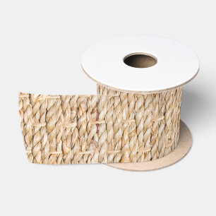 Ruban En Satin Motif de tapis Sisal