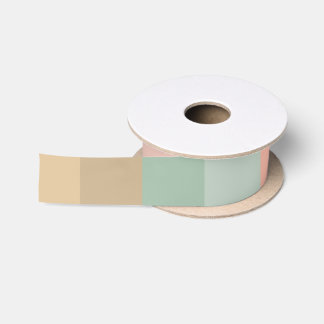 Ruban En Satin Motif des bandes de couleurs de Pâques