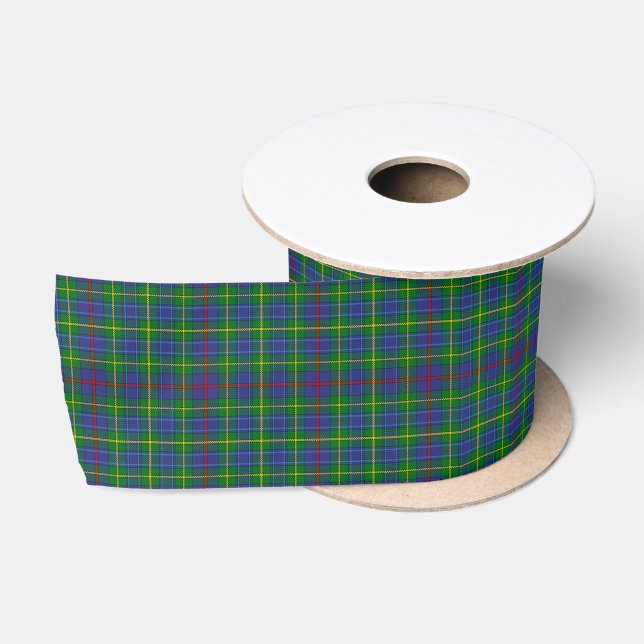 Ruban En Satin Motif écossais de tartan de Bailey (Bobine)