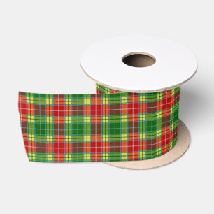Ruban En Satin Motif écossais de tartan de Buchanan