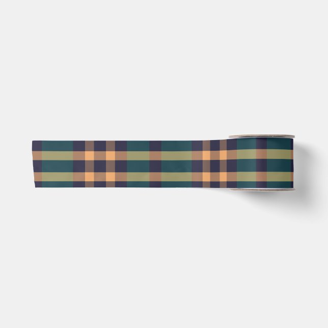 Ruban En Satin Motif forestier (Devant)