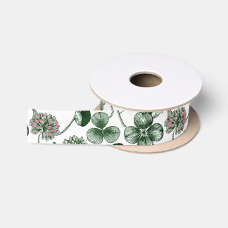 Ruban En Satin motif Jour de la Saint Patrick