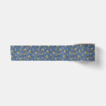 motif nautique bleu