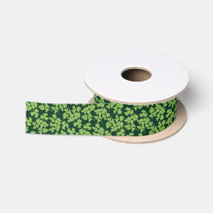 Ruban En Satin Motif Parsley