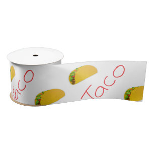Ruban En Satin motif Taco le