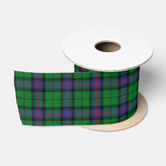 Ruban En Satin Motif Tartan écossais Armstrong