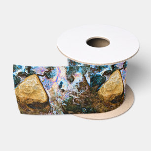 Ruban En Satin Nature abstraite eau plate ruban satin
