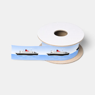 Ruban En Satin Navire de croisière à voile