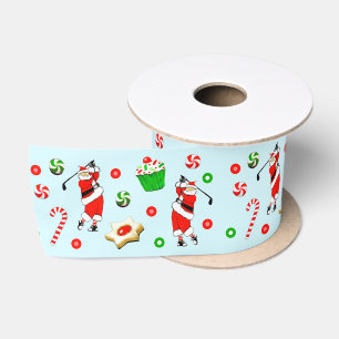 Ruban En Satin Noël de golf