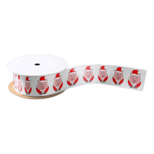 Ruban En Satin Noël de porc