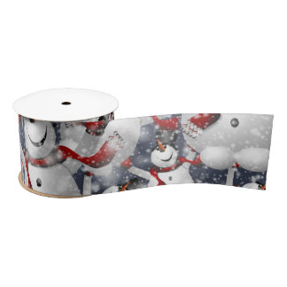 Ruban En Satin Noël des motoneiges