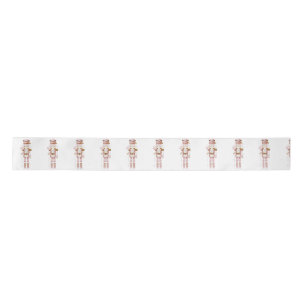 Ruban En Satin Noël Nutcracker rose hiver merveilleuse
