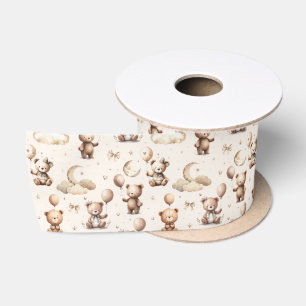 Ruban En Satin Nounours Ours en Peluche