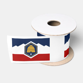 Ruban En Satin Nouveau drapeau de l'Utah