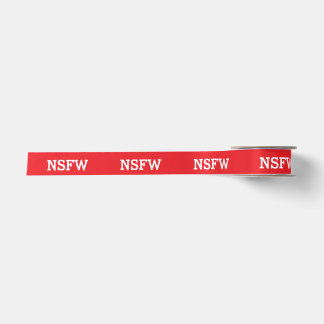 Ruban En Satin NSFW Non adapté au travail