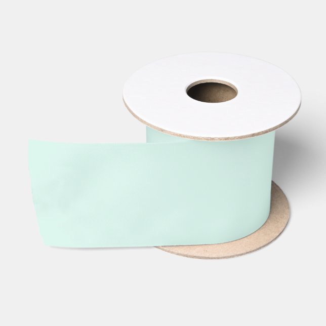 Ruban En Satin Nuage de Menthe (Bobine)
