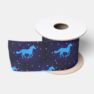Ruban En Satin Nuit étoilée