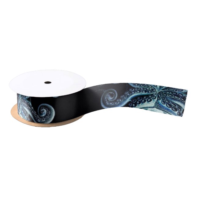 Ruban En Satin Octopus un (Bobine)