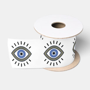 Ruban En Satin Oeil bleu amulet protection contre le mal