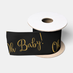Ruban En Satin Oh Baby Baby Shower