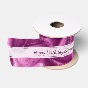 Ruban En Satin Or "joyeux anniversaire" ou toute occasion,