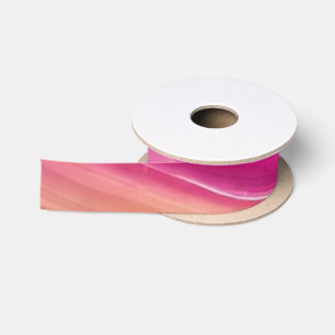Ruban En Satin Orange Abstrait-rose moderne Jaune-