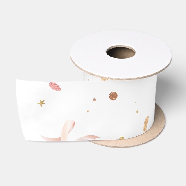 Ruban En Satin Ornements festifs 1 (Bobine)