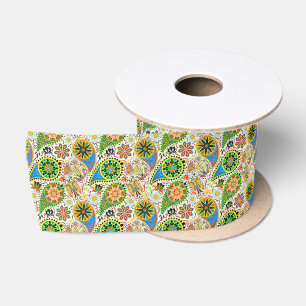 Ruban En Satin Paisley
