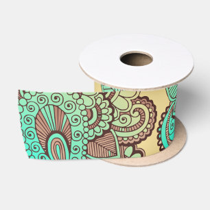 Ruban En Satin Paisley Ornaments I + votre backgr. & idées