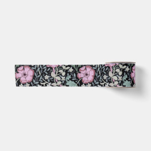 Ruban En Satin Papier peint botanique victorien Coquelicot de Wil