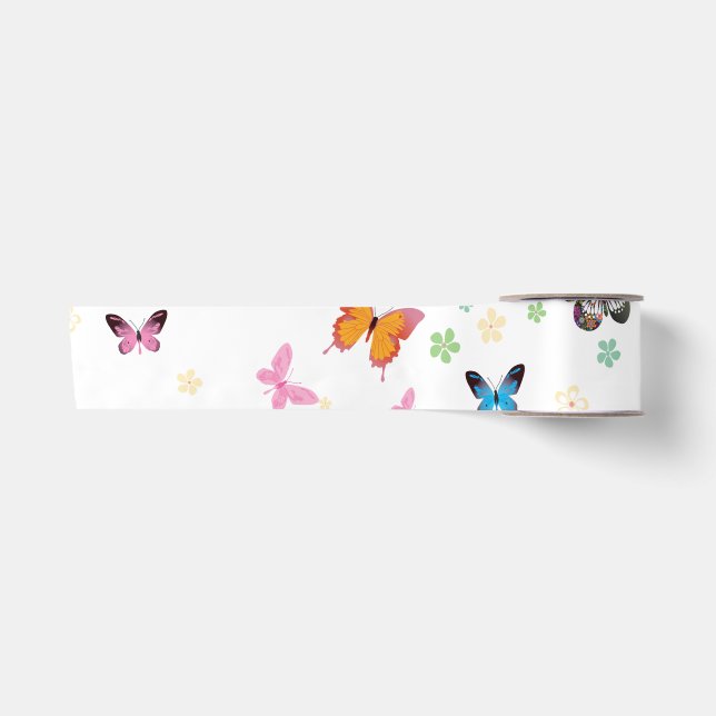 Ruban En Satin Papillon 2 (Devant)
